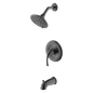 Single Handle Pressure Balanced Tub & Shower All in One Set