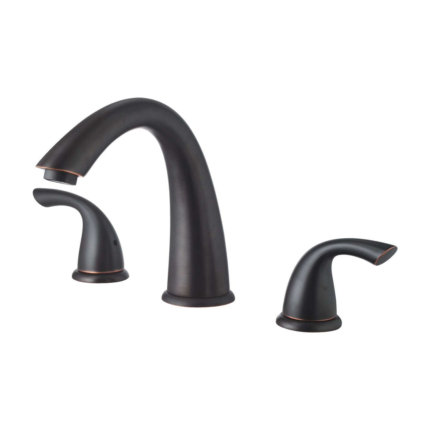 Two Handle Wide Spread Roman Tub Faucet